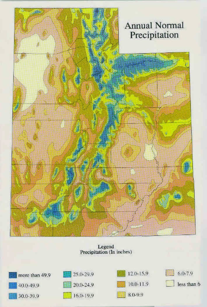 Annual Normal Precipitation